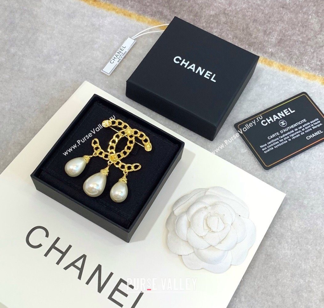 Chanel CC Pearls Brooch 2026 CH011015 (YF-260110067)