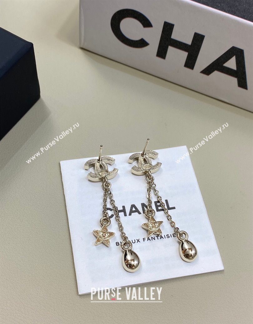 Chanel Star and Strass Earrings Pink 2026 0108 (YF-260108110)