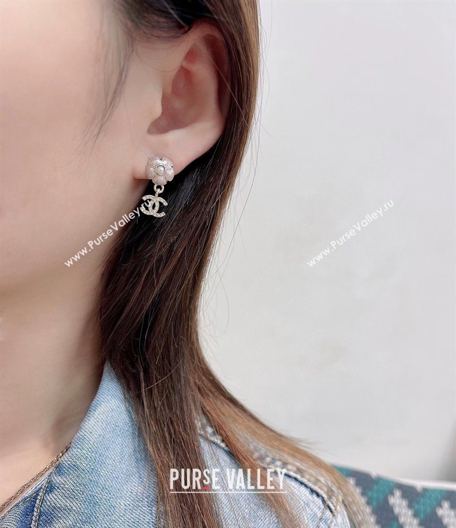 Chanel Bloom Short Earrings Pink 2026 0108 (YF-260108113)