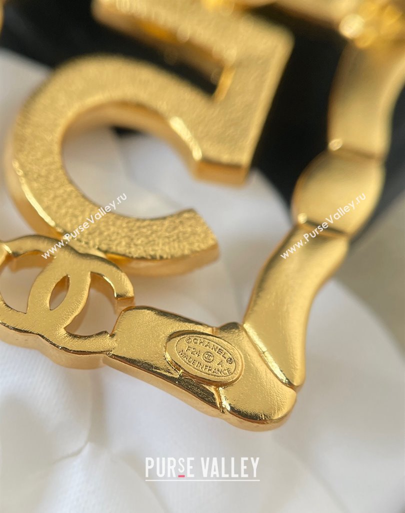 Chanel Framed 5 Brooch Gold 2024 0729 (YF-240729131)