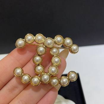 Chanel Pearls CC Brooch 2024 0730 (YF-240730029)