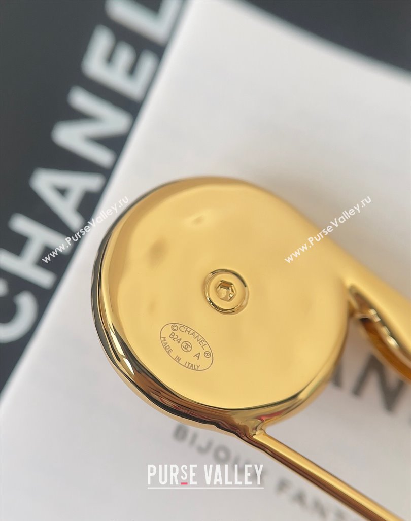 Chanel Pin Brooch Gold 2024 0729 (YF-240729129)