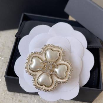 Chanel Bloom Brooch White 2024 0729 (YF-240729130)