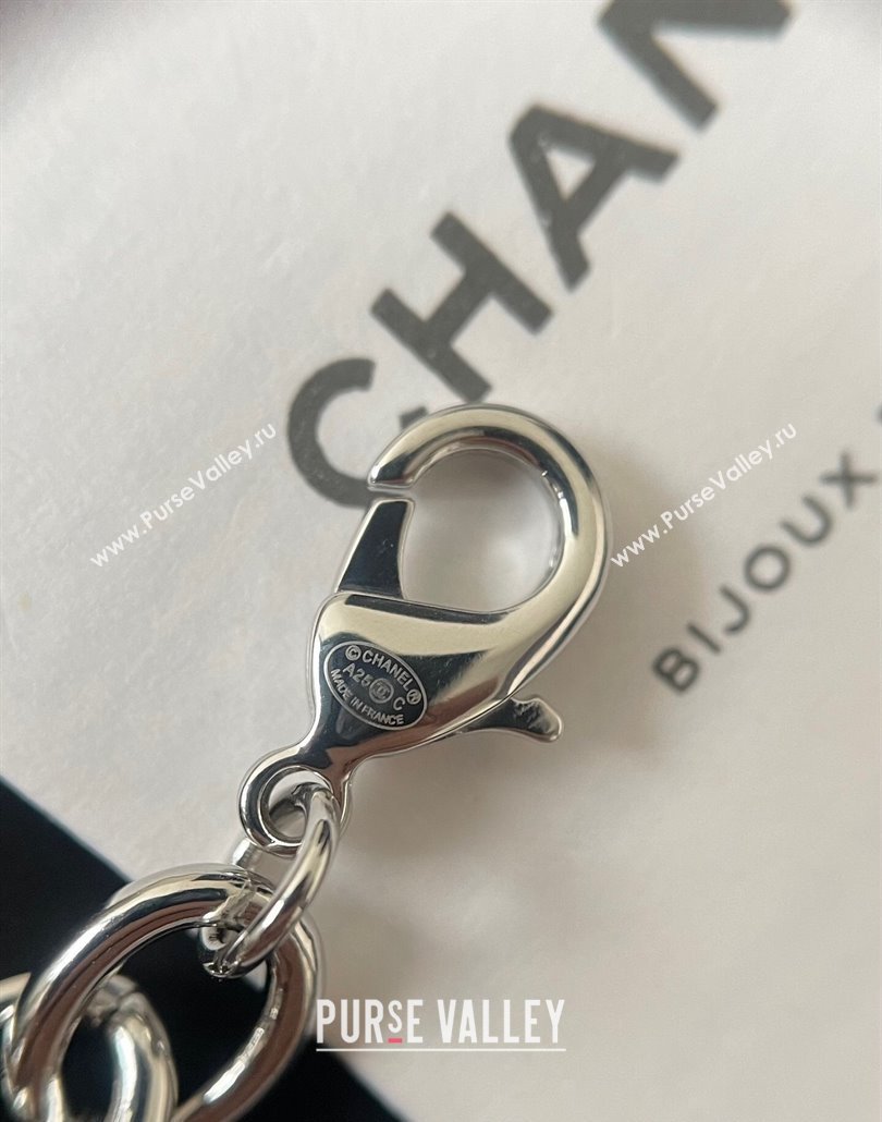 Chanel Chain Necklace Silver 2025 011301 (YF-250113077)