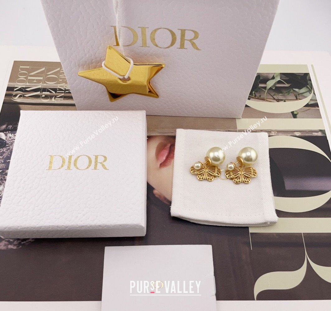 Dior Tribales Earrings with Butterfly 2025 0113 (YF-250113110)