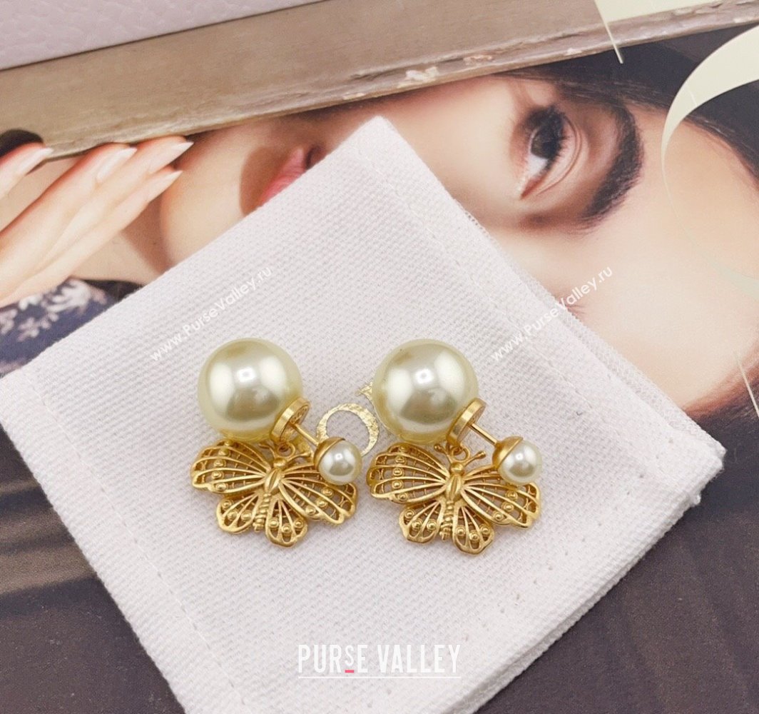 Dior Tribales Earrings with Butterfly 2025 0113 (YF-250113110)