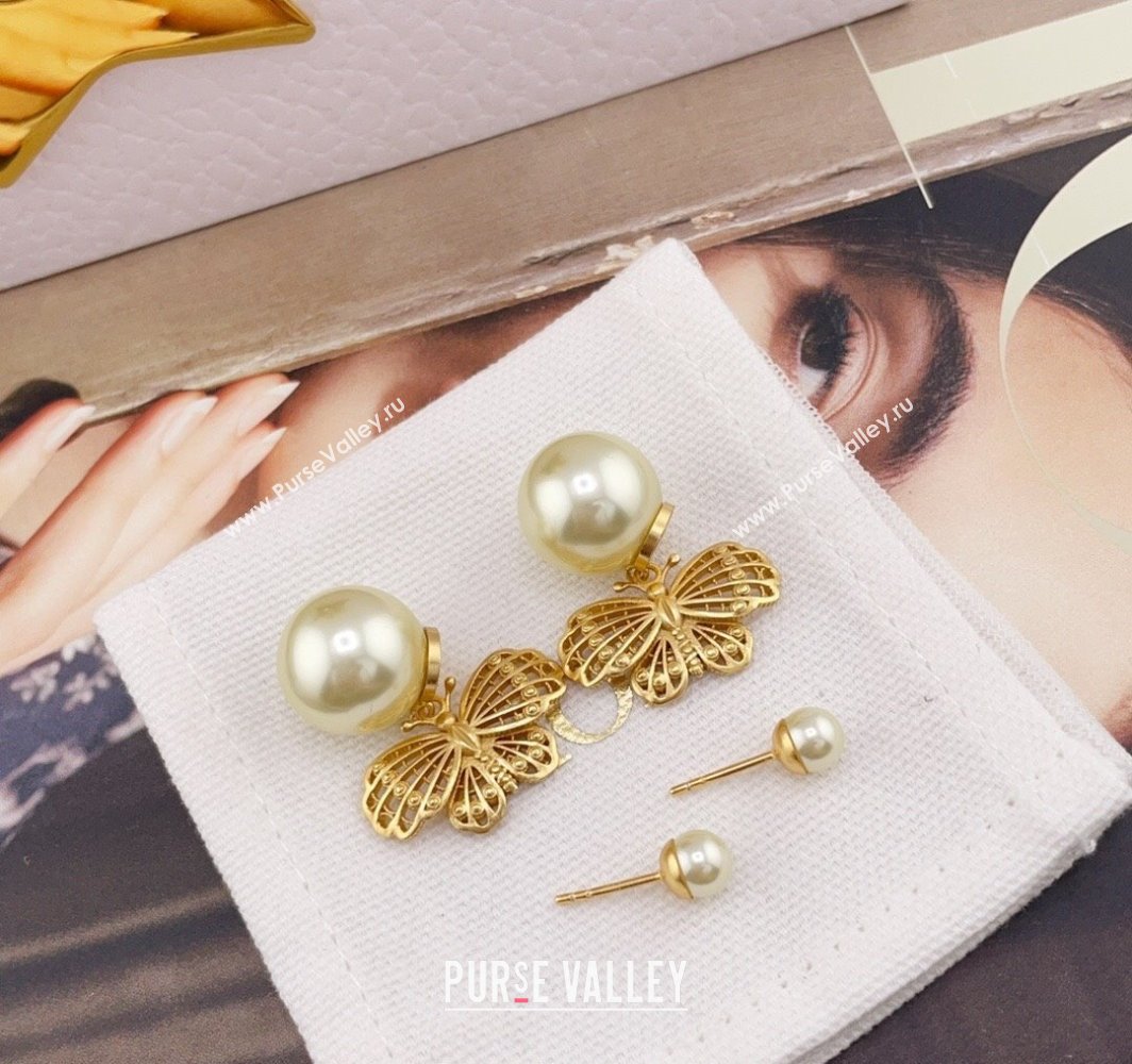 Dior Tribales Earrings with Butterfly 2025 0113 (YF-250113110)
