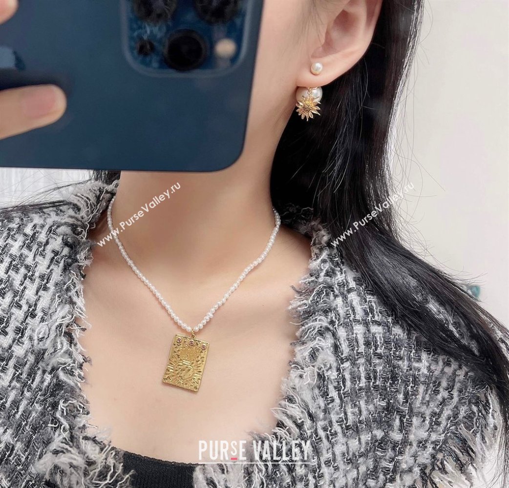 Dior Tribales Chardons Earrings with Bloom 2025 (YF-250113114)