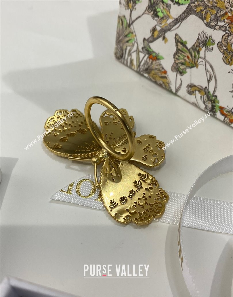 Dior Butterfly Ring Gold 2025 (YF-250113115)