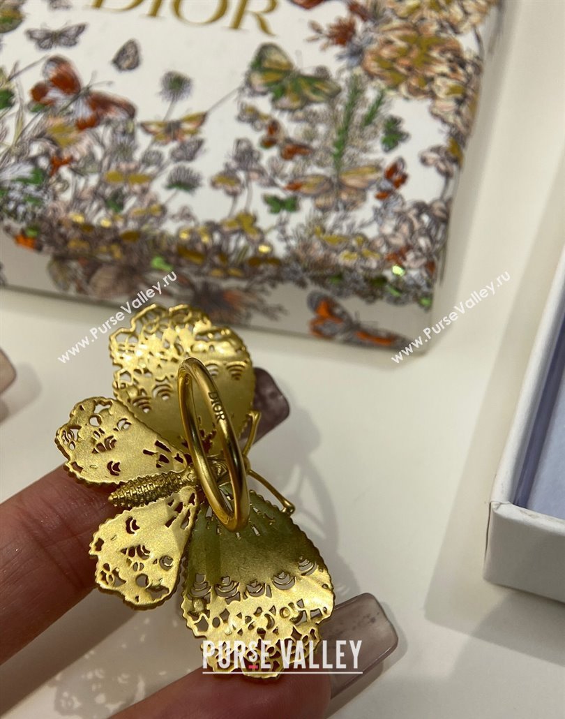 Dior Butterfly Ring Gold 2025 (YF-250113115)