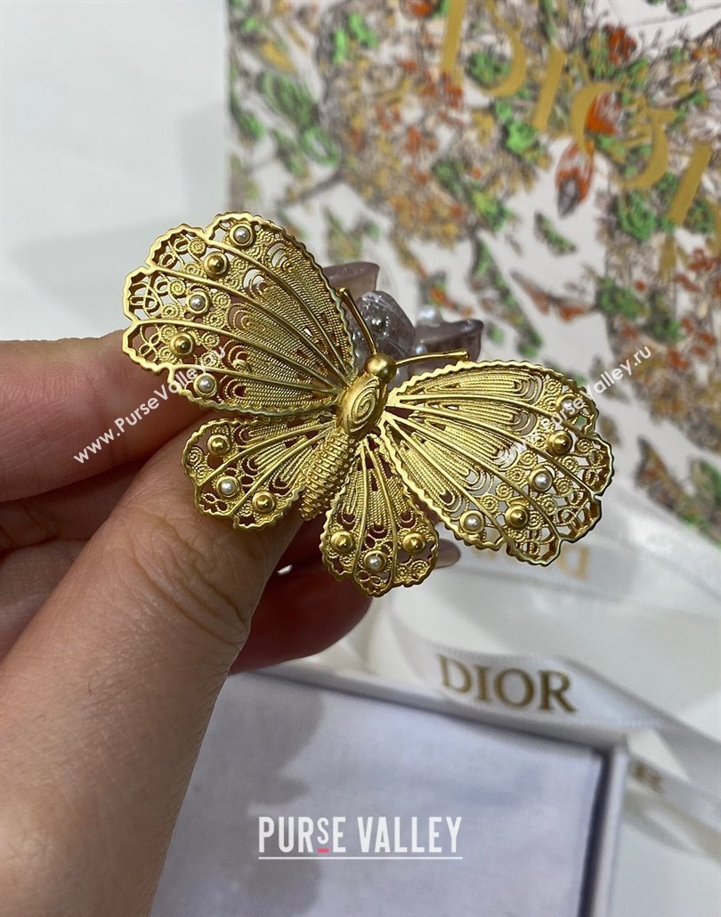 Dior Butterfly Ring Gold 2025 (YF-250113115)