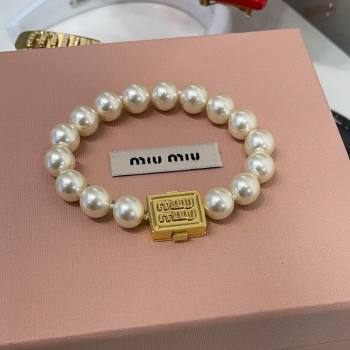 Miu Miu Pearls Bracelet 2025 011301 (YF-250113087)