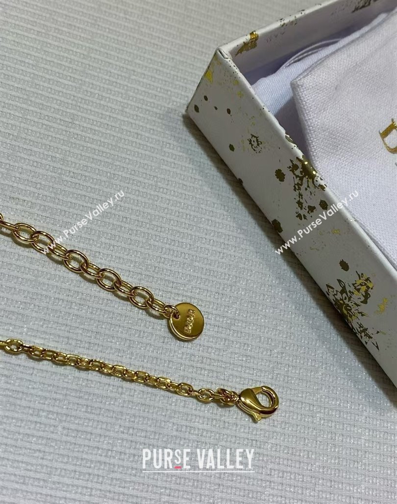 Dior Resin D-Luck Short Necklace 2025 (YF-250113092)