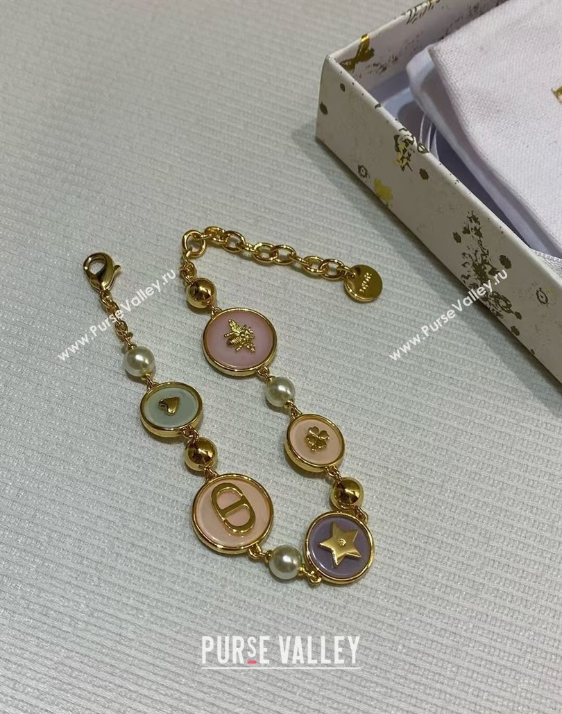 Dior Resin D-Luck Short Bracelet 2025 (YF-250113093)