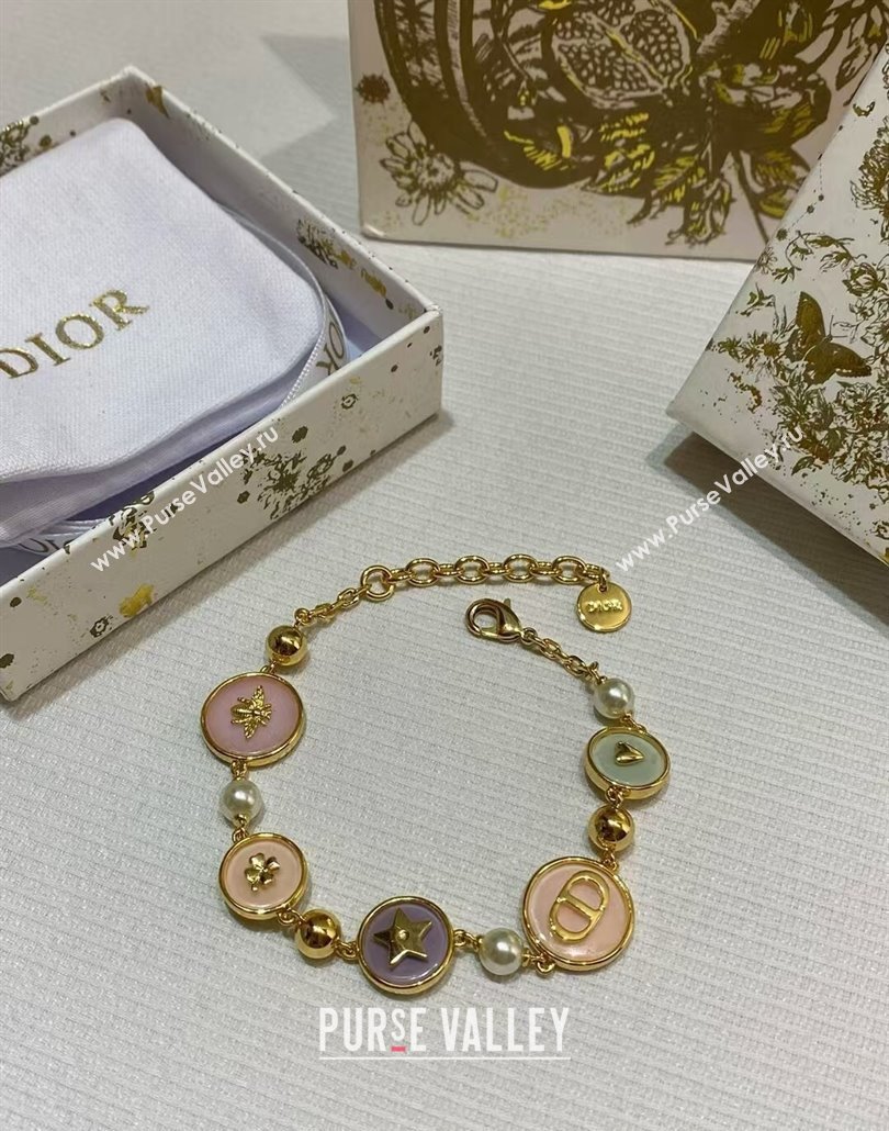 Dior Resin D-Luck Short Bracelet 2025 (YF-250113093)