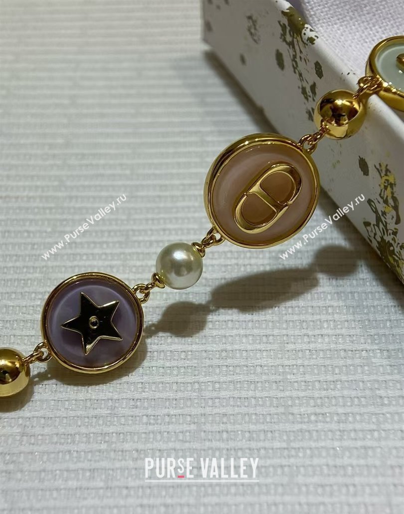 Dior Resin D-Luck Short Bracelet 2025 (YF-250113093)