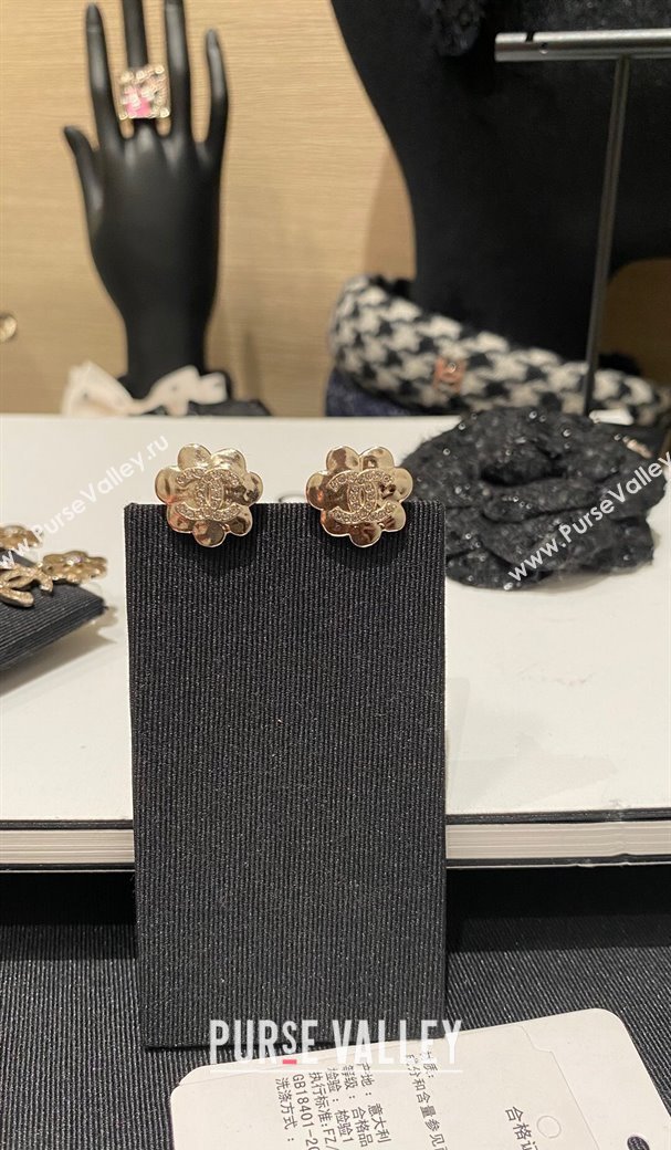 Chanel CC Bloom Stud Earrings 2025 0113 (YF-250114002)
