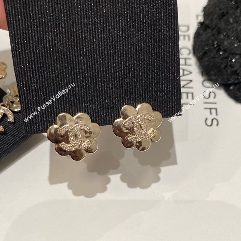 Chanel CC Bloom Stud Earrings 2025 0113 (YF-250114002)