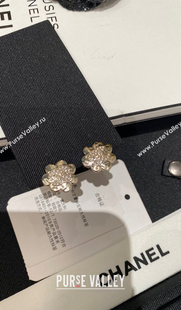 Chanel CC Bloom Stud Earrings 2025 0113 (YF-250114002)