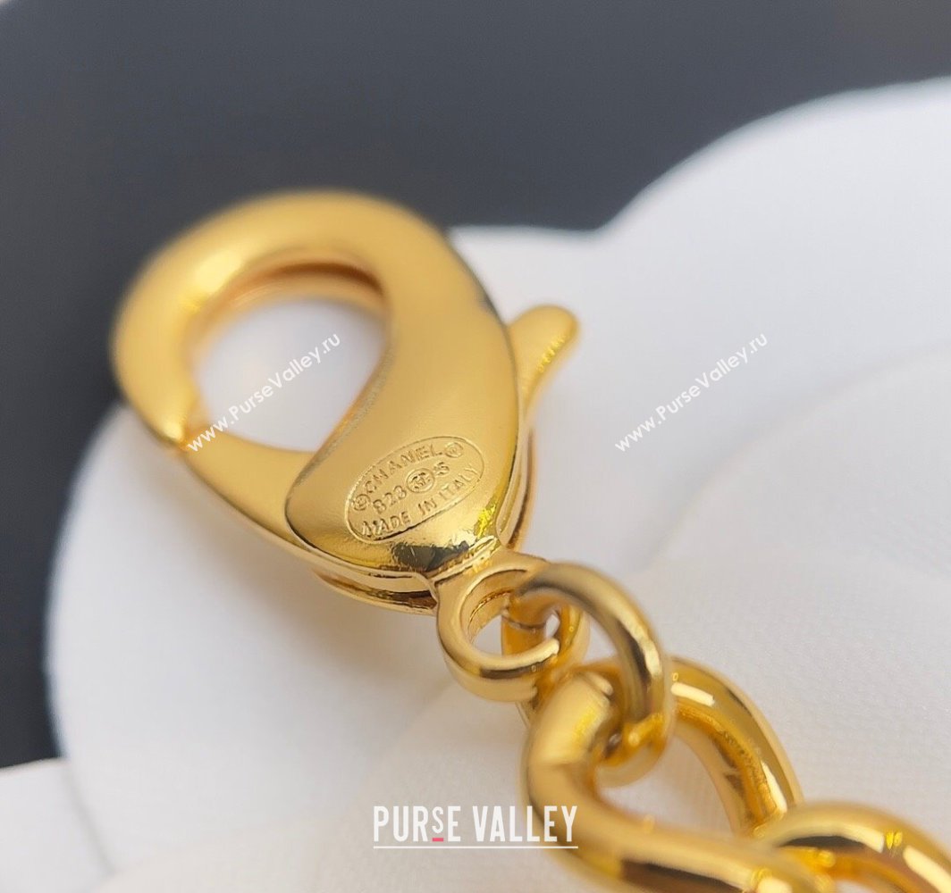 Chanel Clear CC Band Pendant Necklace 2025 (YF-250114005)