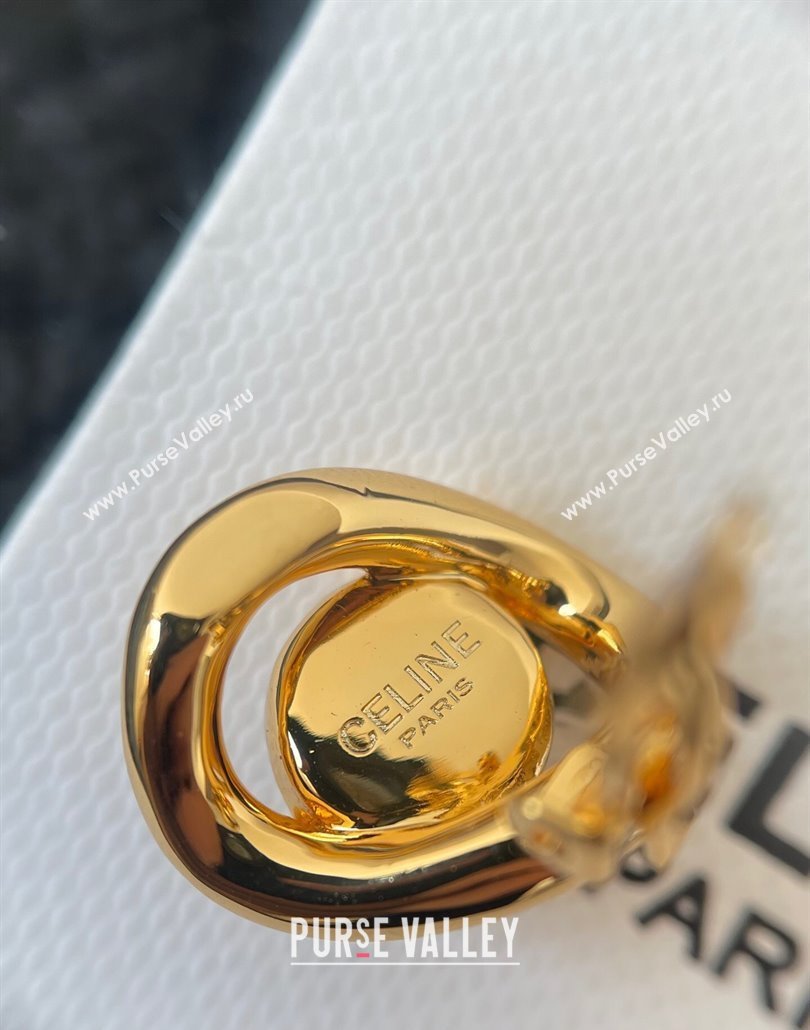 Celine Les Perles Maillon Stud Pearl Earrings 2025 (YF-250114034)