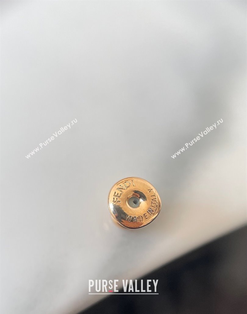 Fendi F Is Fendi Hoop Pearls Earrings 2025 0114 (YF-250114013)