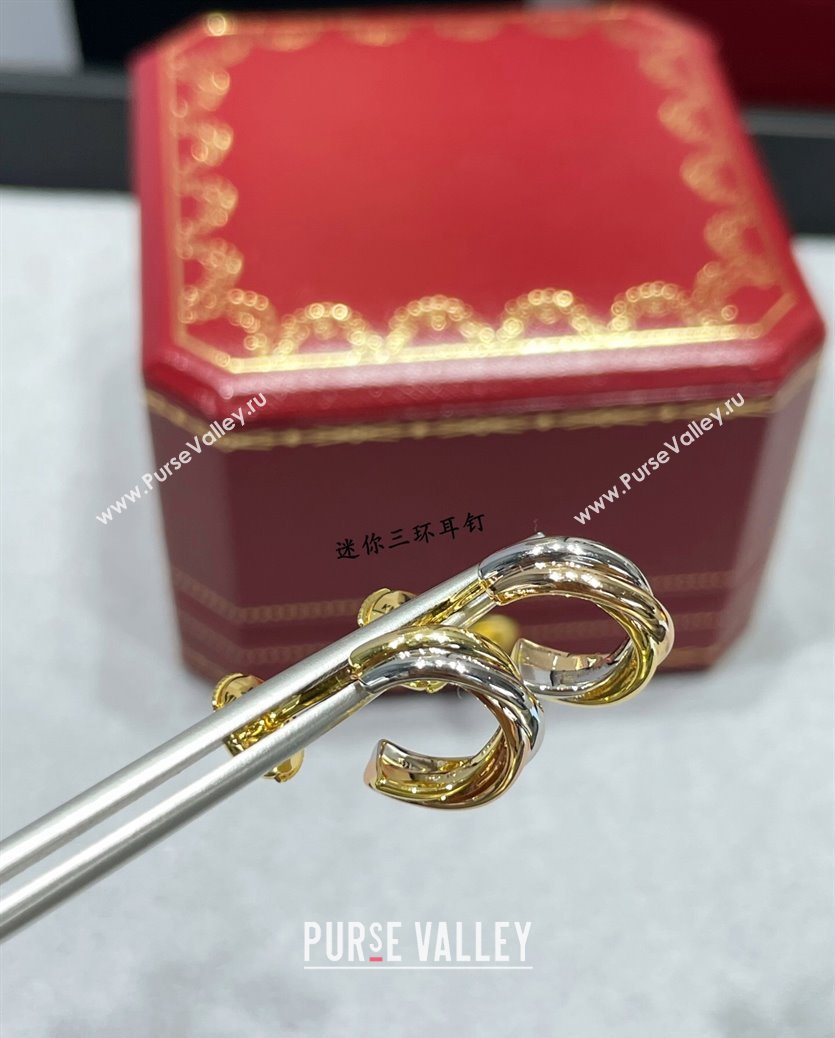 Cartier Trinity earrings - mini model 2025 0726 (YF-250726033)
