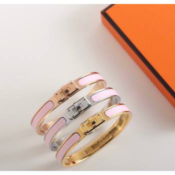 Hermes Mini Clic Kelly bracelet Pink 03 2025 0726 (YF-250726041)