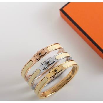 Hermes Mini Clic Kelly bracelet Yellow 04 2025 0726 (YF-250726042)
