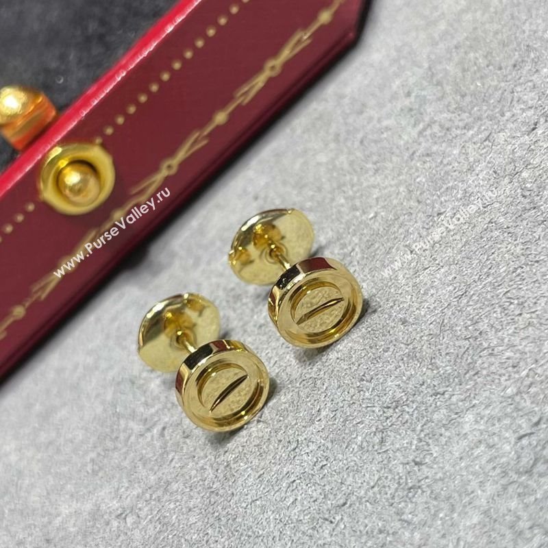 Cartier LOVE Studs Earrings Yellow Gold 2025 0726 (YF-250726026)