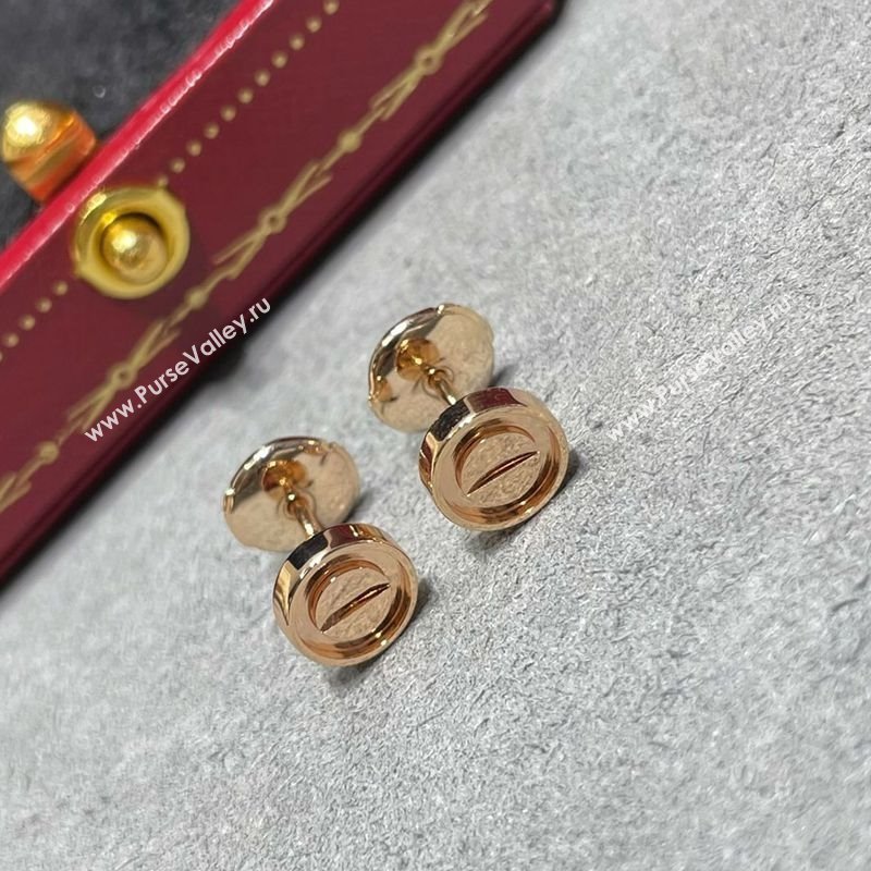 Cartier LOVE Studs Earrings Rose Gold 2025 0726 (YF-250726027)