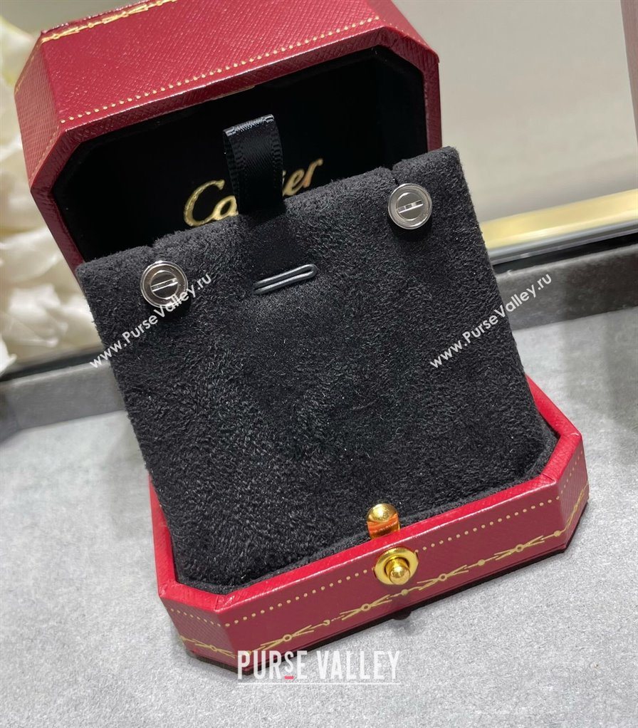 Cartier LOVE Studs Earrings Silver 2025 0726 (YF-250726025)