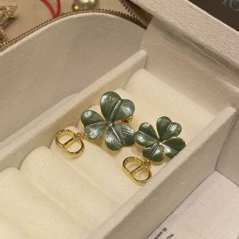Dior Clover Earrings Green 2026 0321 (YF-260321019)