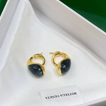 Bottega Veneta Drop Marble Earrings Green 2026 0321 (YF-260321034)