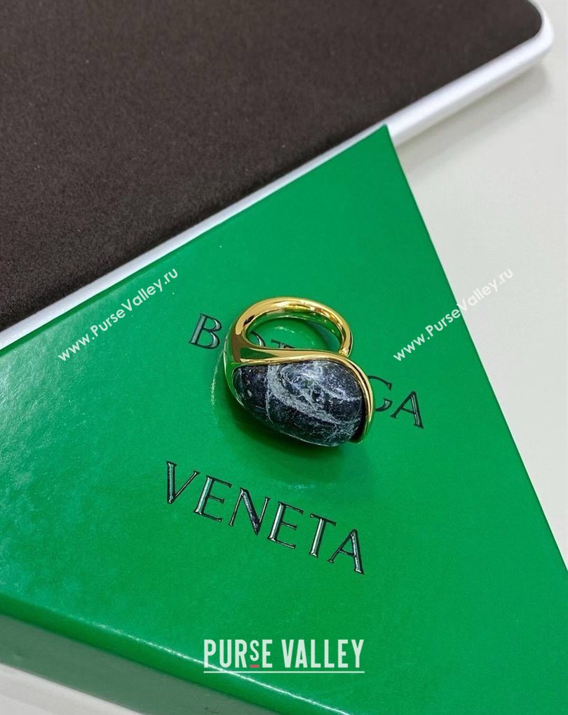Bottega Veneta Large Drop Marble Finger Ring 2026 0321 (YF-260321036)