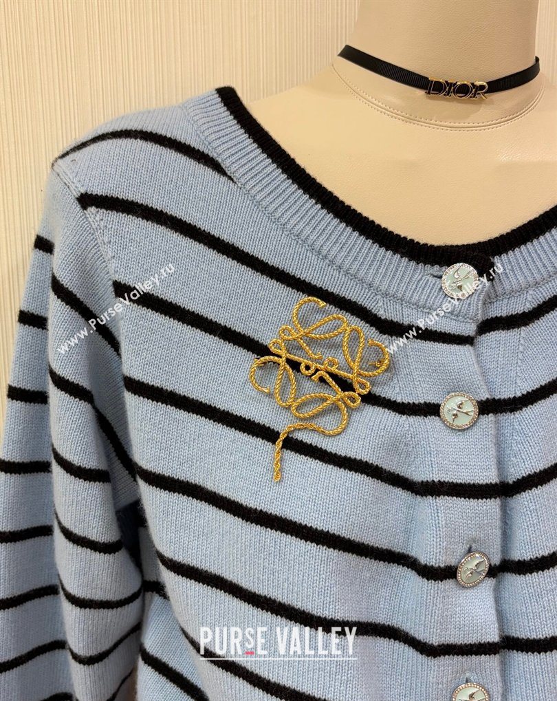 Loewe Anagram Brooch Gold 2026 0321 (YF-260321044)