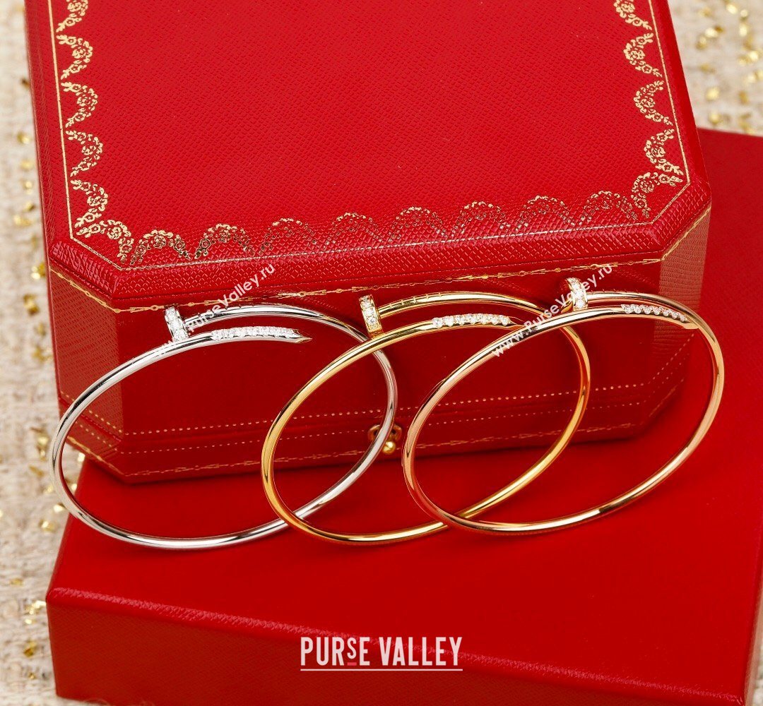 Cartier Juste un Clou Bracelet with Crystal , Small Model Yellow Gold 2026 0321 (YF-260321050)