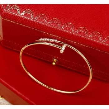 Cartier Juste un Clou Bracelet with Crystal , Small Model Yellow Gold 2026 0321 (YF-260321050)