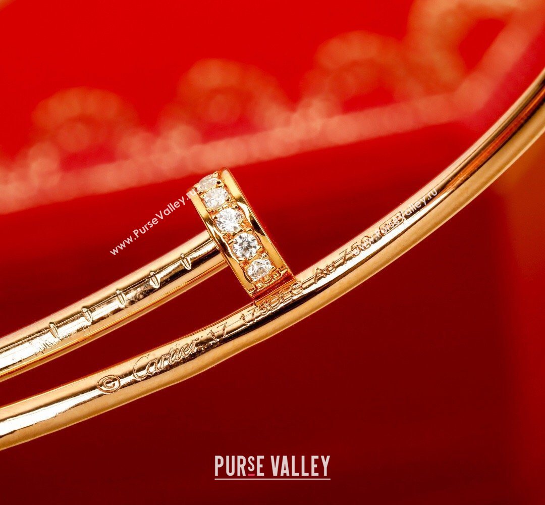 Cartier Juste un Clou Bracelet with Crystal , Small Model Yellow Gold 2026 0321 (YF-260321050)