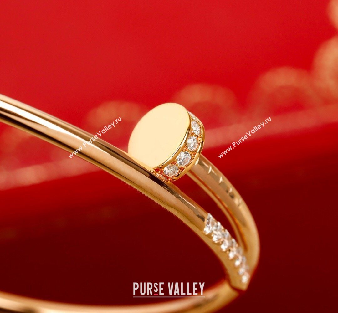 Cartier Juste un Clou Bracelet with Crystal , Small Model Yellow Gold 2026 0321 (YF-260321050)