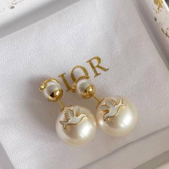 Dior Dioramour Tribales Dove Studs Earrings 2026 0321 (YF-260321053)