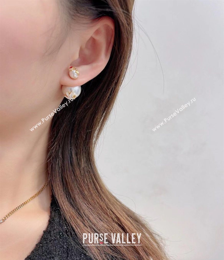 Dior Dioramour Tribales Dove Studs Earrings 2026 0321 (YF-260321053)