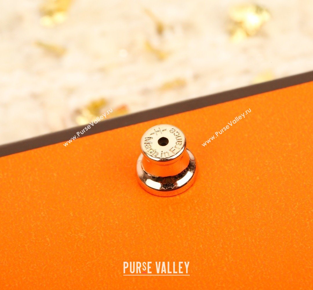 Hermes Horsebit Earrings Yellow Gold/Red 2026 H032102 (YF-260321015)