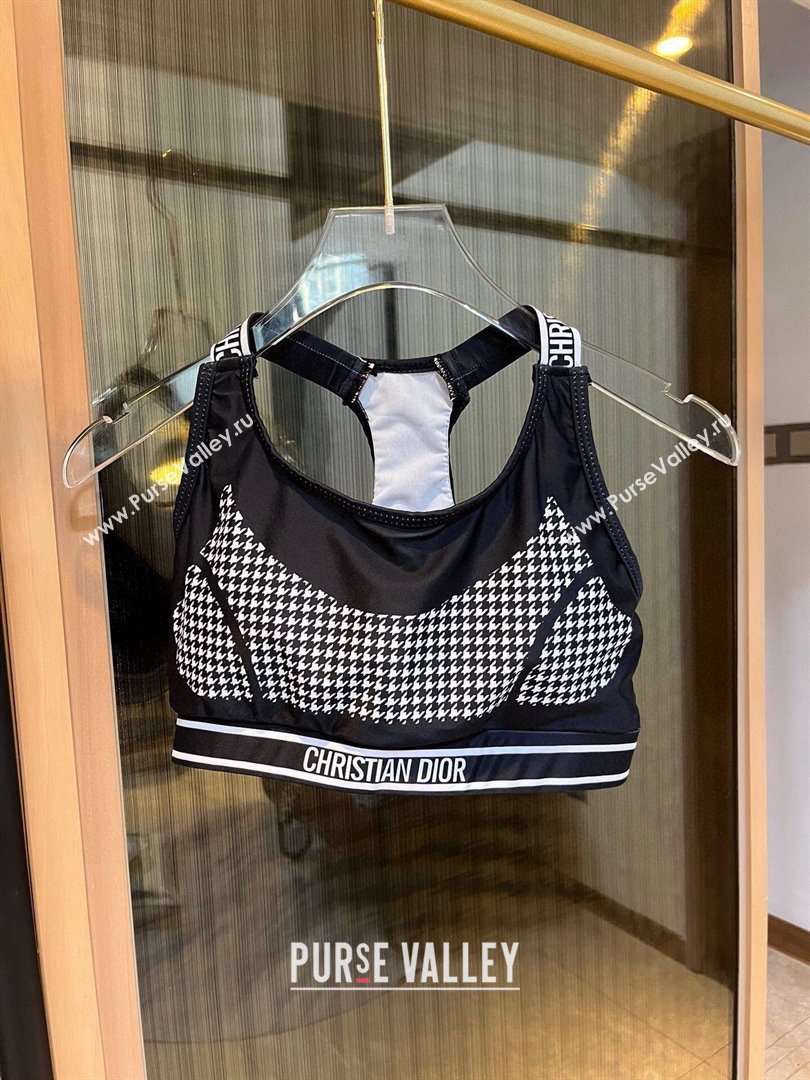 Dior Houndstooth Yoga Activewear Set 2025 0314 (WM-250314019)