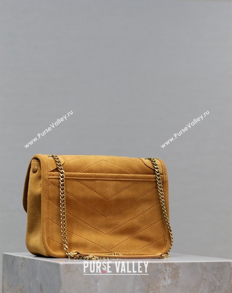 Saint Laurent Niki Baby Bag in Suede 533037 Clay Brown 2024 0202 (YY-240202028)