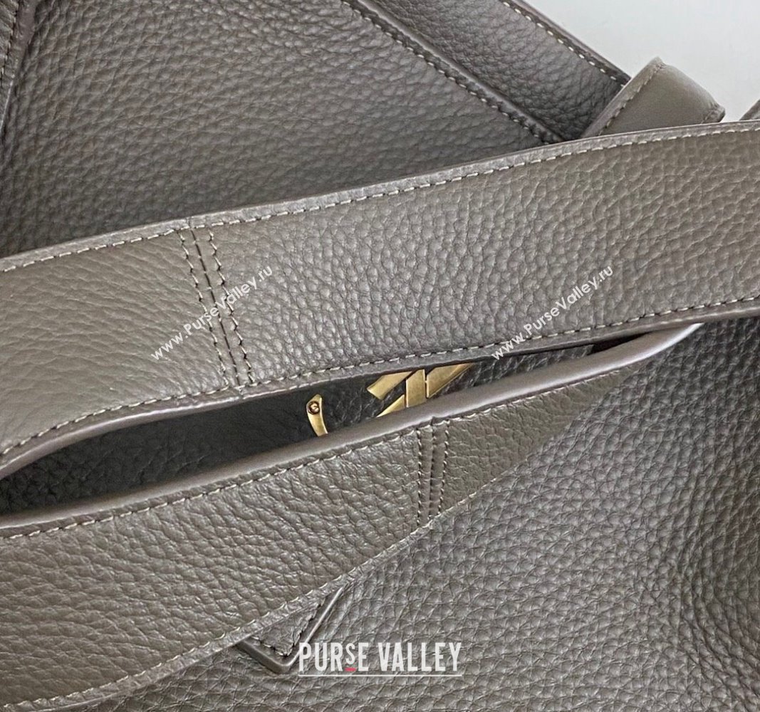 Saint Laurent Bea Tote in Grained Leather 763435 Light Musk 2024 (nana-240525052)