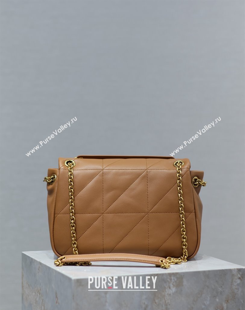 Saint Laurent Jamie 4.3 Small Bag in Soft Lambskin 763475 Brown 2024 (YY-240622024)