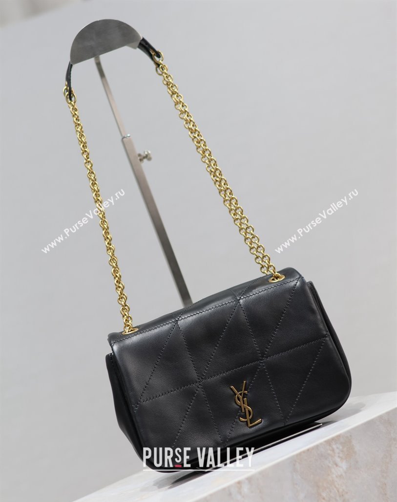 Saint Laurent Jamie 4.3 Mini Bag in Soft Lambskin Black 2024 766754 (YY-240622028)