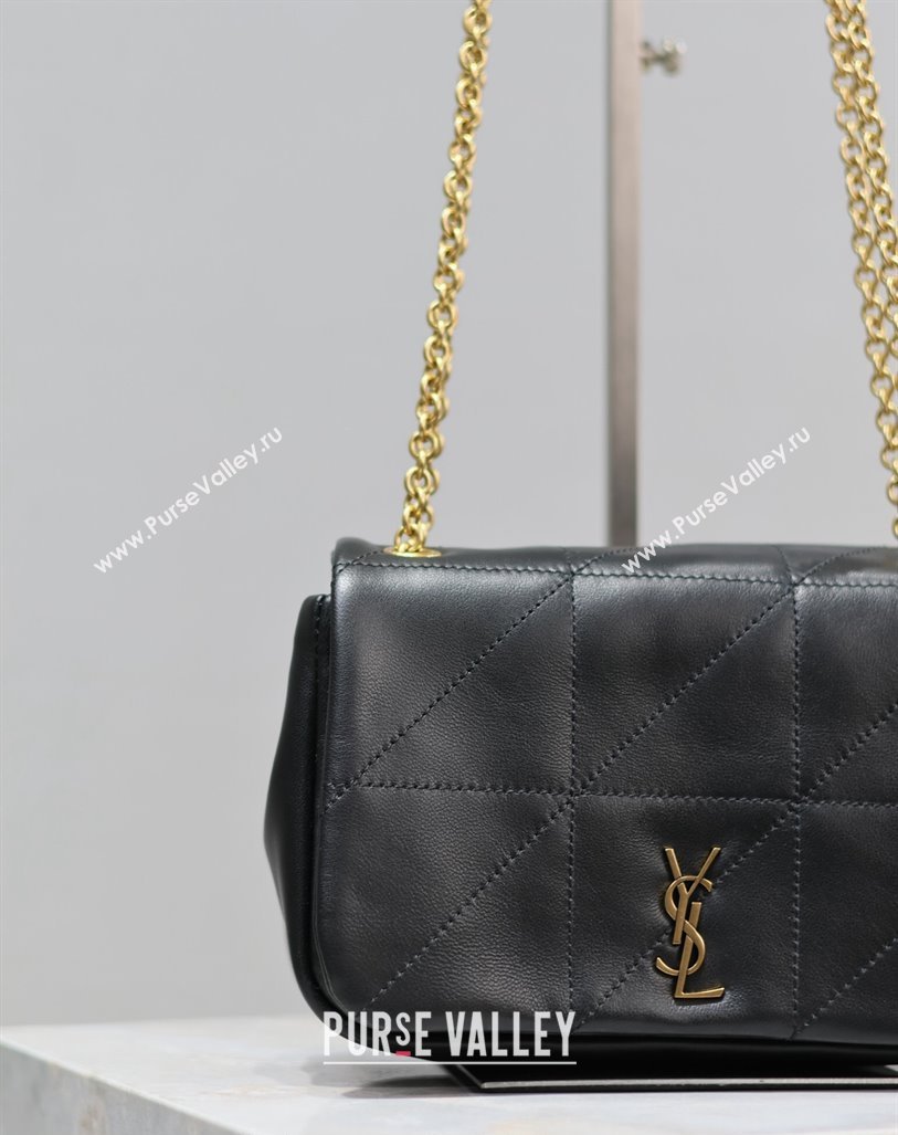 Saint Laurent Jamie 4.3 Mini Bag in Soft Lambskin Black 2024 766754 (YY-240622028)