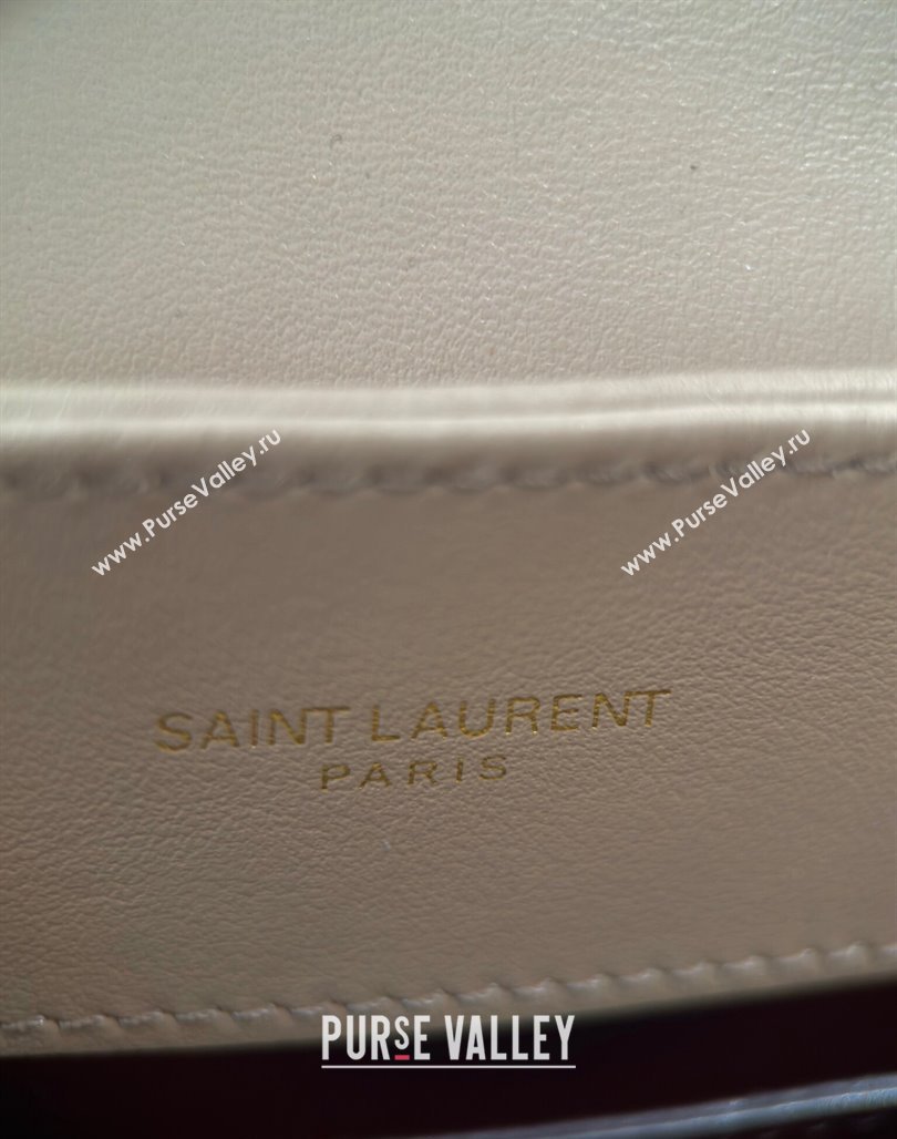 Saint Laurent Loulou Small Bag in Y Matelasse Leather 494699 Beige 2024 TOP (hongs-240713003)